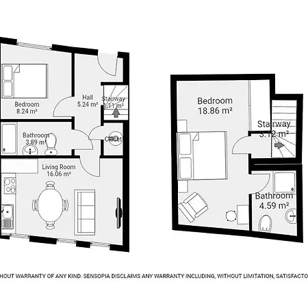 The Crescent Court Sleeps 4 Apartment